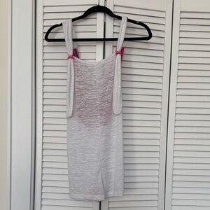 Pitusa white swim coverup romper